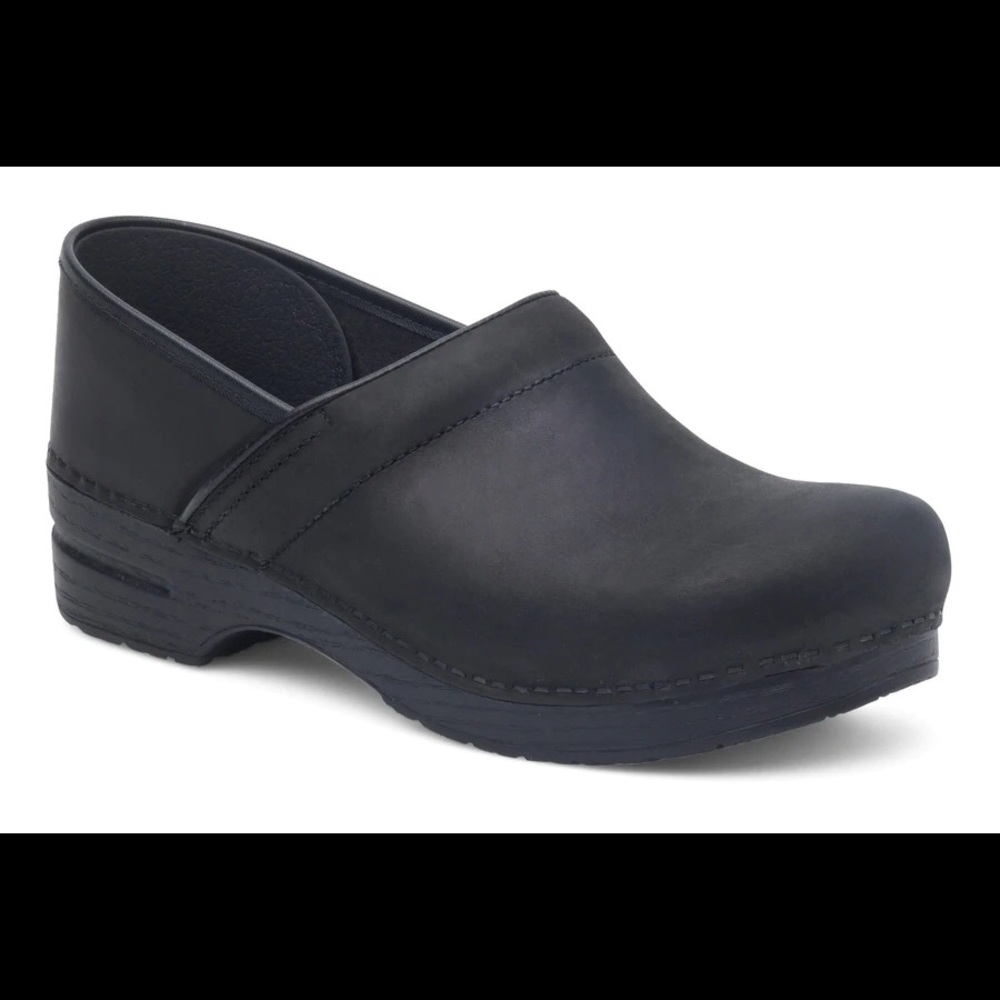 DANSKO- Professional Mens Oiled Black Clogs